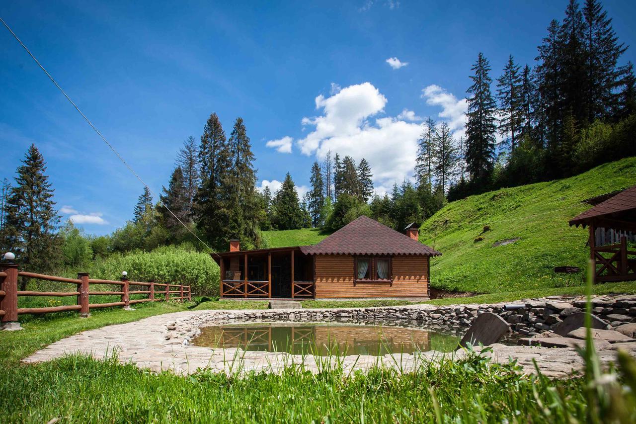 Lisoviy Zatyshok, Z Vidkrutum Litnim Baseynom Slavske Exterior foto